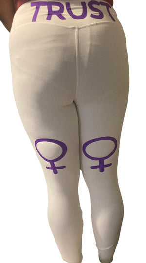 WOMEN’S EFG LEGGINGS LOVE, TRUST, LOYALTY, RESPECT