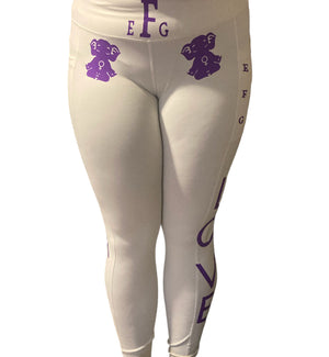 WOMEN’S EFG LEGGINGS LOVE, TRUST, LOYALTY, RESPECT